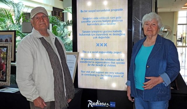 İzmir’de emekli çiftten örnek dayanışma projesi: Sanatı sosyal faydaya dönüştürdüler