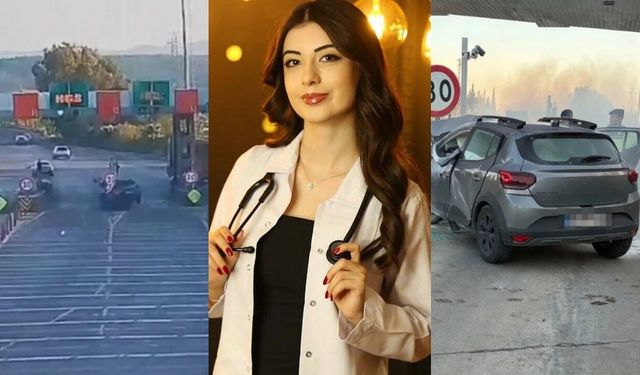 İzmir’de hayatını kaybeden genç doktor Beyza Nur Pürmüs’ün kaza anı görüntüleri ortaya çıktı