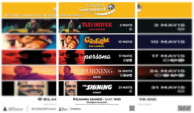 İzmir’de sinematek seçkisi başlıyor: “Çıldırmanın Eşiği” teması öne çıkıyor