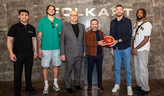 Kümede kalma mücadelesi veren KSK Basket'e Folkart desteği