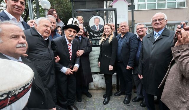 Konak’tan vefa örneği: Dr. Fadıl Ünal’ın adı Güzelyalı’da ölümsüzleşti