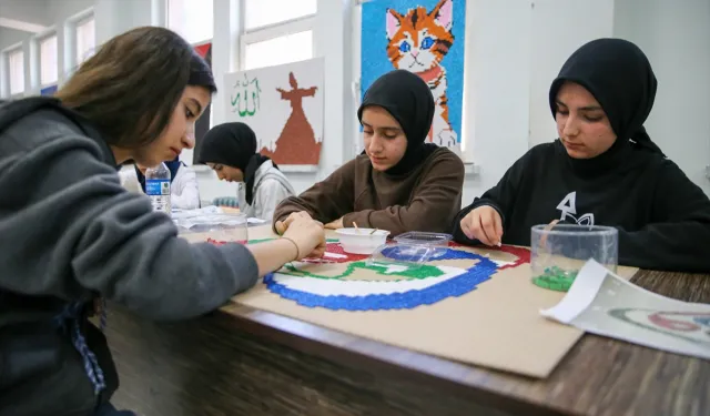 Öğrenciler yapay zekayla sanatı buluşturdu