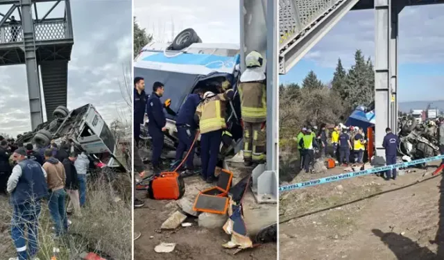 Halk otobüsü kazasında ölü sayısı 5'e, yaralı sayısı 15'e yükseldi