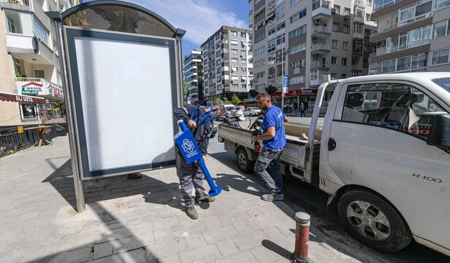 Otobüs durakları artık daha temiz ve düzenli