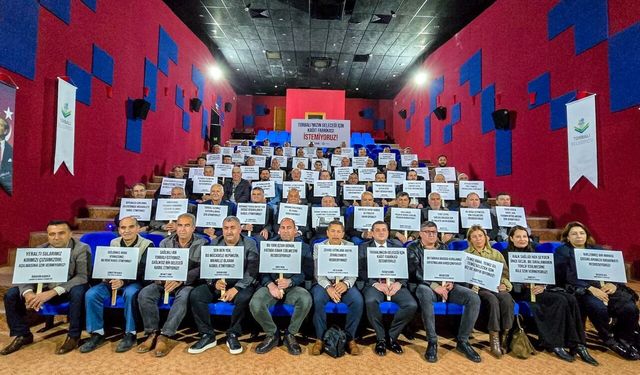 Torbalı’da 'Kağıt Fabrikası'na karşı direniş büyüyor: 60 muhtar tek yürek oldu