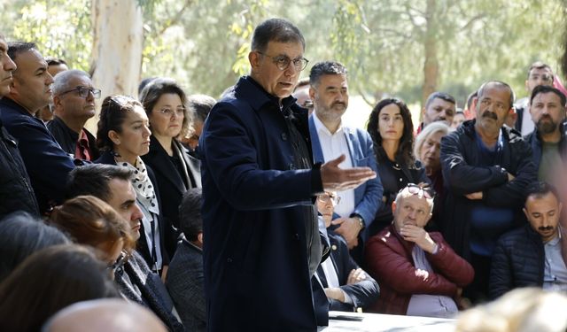 Tugay İzmirlileri yarın 18.00'de Meslek Fabrikası önüne çağırdı