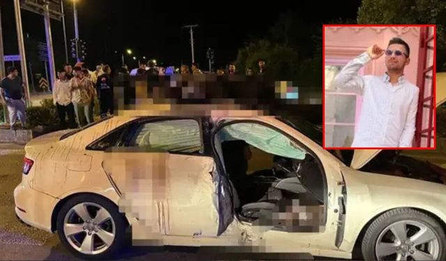 Motosiklet kazası kanla sonuçlandı: Otomobile savrulan 25 yaşındaki genç öldü