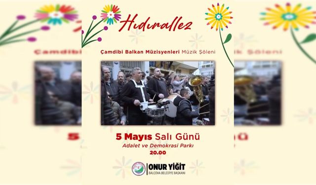 Baharın kalbi Balçova’da atacak