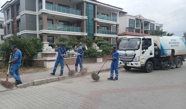 Büyükşehir ekipleri bayram için sahada