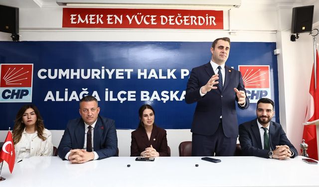 CHP heyetinden Aliağa’da erken seçim çağrısı