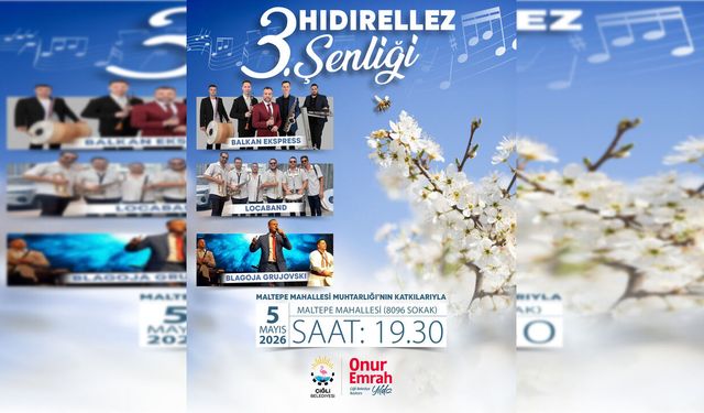 Çiğli’de Hıdırellez coşkusu üçüncü kez!