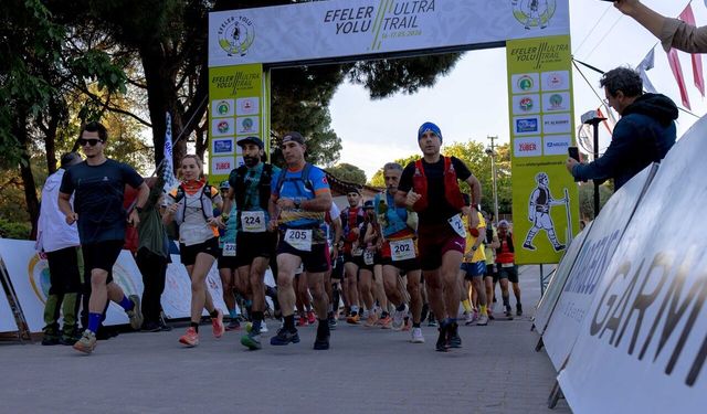 Efeler Yolu Ultra Trail’de nefes kesen mücadele başladı