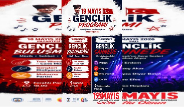 Efes Selçuk Belediyesi’nden gençlere özel 19 Mayıs programı