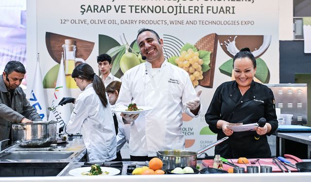Ege'nin zengin gastronomik mirası Olivtech'te keşfediliyor