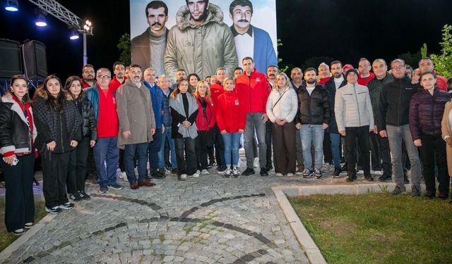 Güzelbahçe’de 'Üç Fidan'a duygusal anma etkinliği