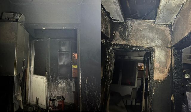 İzmir'de 1,5 yaşındaki bebek yangında vefat etti, anne gözaltında