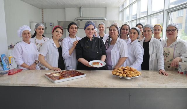 Konaklı kadınlar pastacılık eğitimiyle meslek sahibi oluyor