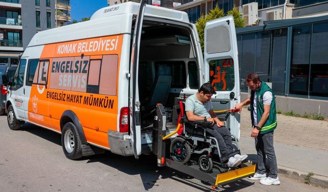 Konak’tan engelli bireylere ‘engelsiz’ destek
