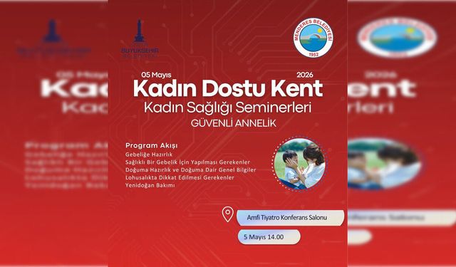 Menderes Belediyesi'nden 'kadın sağlığı' semineri
