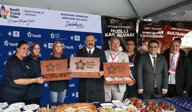 Nazilli’nin yöresel lezzetleri Ankara’da tanıtıldı