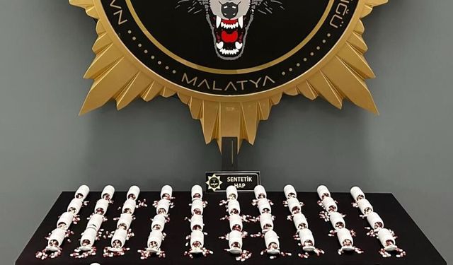 Otogarda narkotik operasyonu: Binlerce sentetik hap ele geçirildi