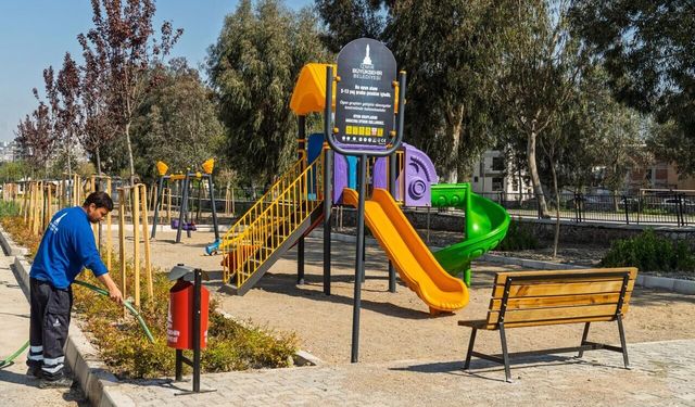 Şemikler’de atıl alan mahalle parkına dönüştü