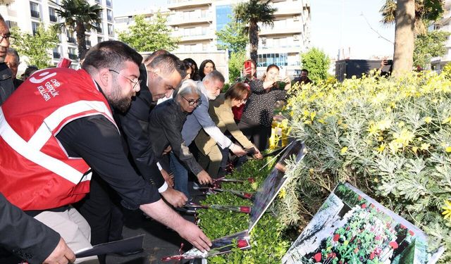 'Üç Fidan' Çiğli’de anlamlı törenle anıldı