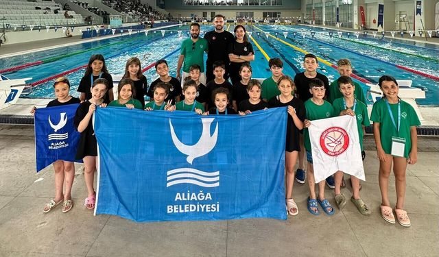 AGM Spor Kulübü yüzmede barajları aşarak göz doldurdu