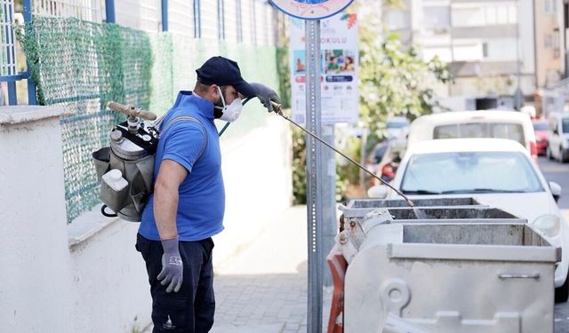 Balçova’da yaz mesaisi: Haşerelere karşı kapsamlı mücadele
