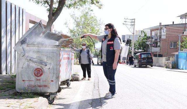 Bayraklı’da yaz aylarında ilaçlama seferberliği