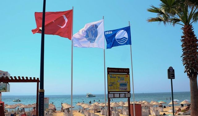 Didim sahillerinde Mavi Bayrak başarısı