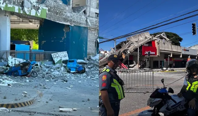 Filipinler'de 7,8 büyüklüğünde deprem: En az 15 ölü