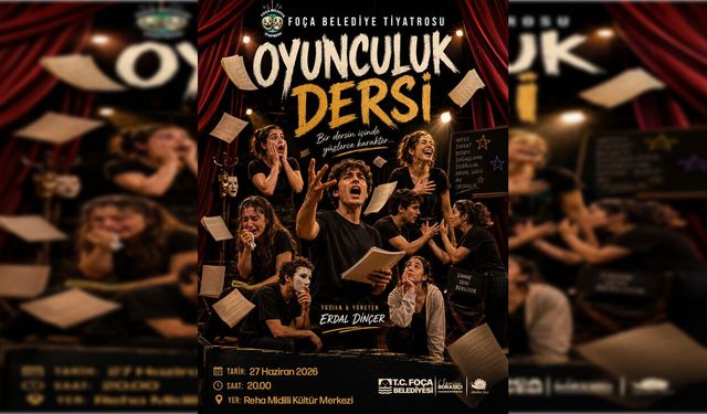 Foça'da tiyatro şöleni: Aynı gün üç farklı oyun sahnede