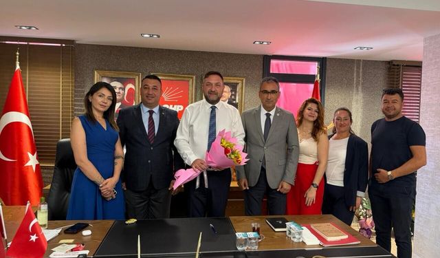 Gelecek Partisi'nden Gümrükçü'ye hayırlı olsun ziyareti