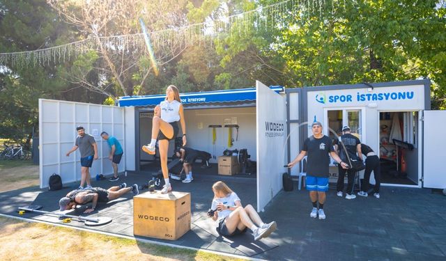 İzmir’de ücretsiz spor dönemi: İstasyonlar dolup taşıyor