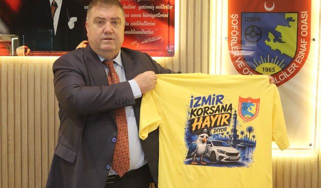 İzmirli taksicilerden korsan taşımacılığa karşı mücadele çağrısı
