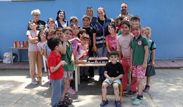 Kirazlı öğrencilere unutulmaz yıl sonu eğlencesi