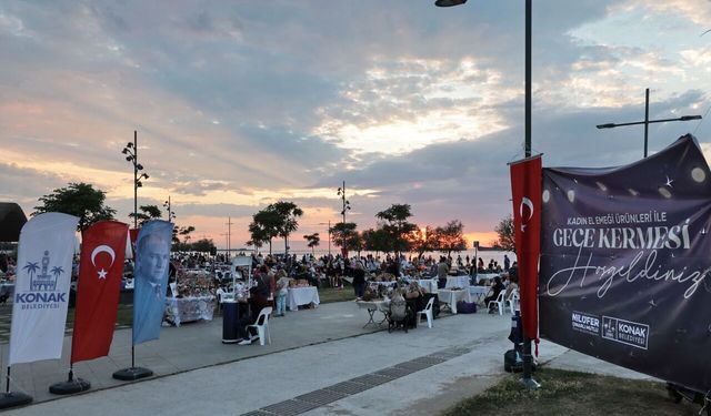 Konak'ın Gece Kermesi yeni sezonu açtı