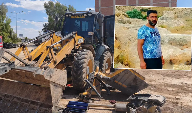 Tamir ettikleri iş makinesinin altında kaldılar: Can kaybı var!