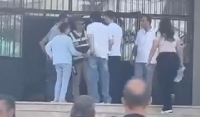 İzmir'de YKS sınavına giren öğrenci 5 litrelik suyla sınava girdi