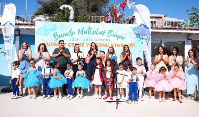 Yuvamız Çeşme’de mezuniyet sevinci