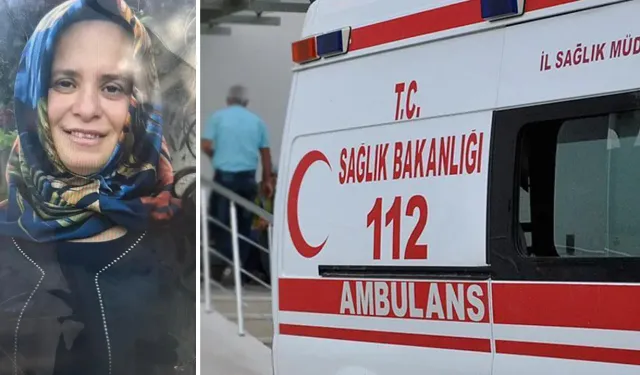 Çatıdan düşen parçaların isabet ettiği kadın canından oldu
