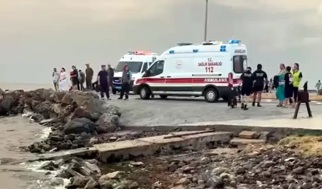 Denize giren kişiden haber alınamıyor: Ekipler seferber oldu