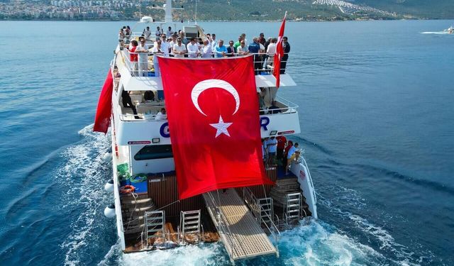 Dikili'de Kabotaj Bayramı'nın 100. yılı coşkuyla kutlandı