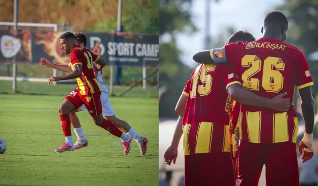 Göztepe hazırlık maçında FC LNZ Cherkasy'i mağlup etti