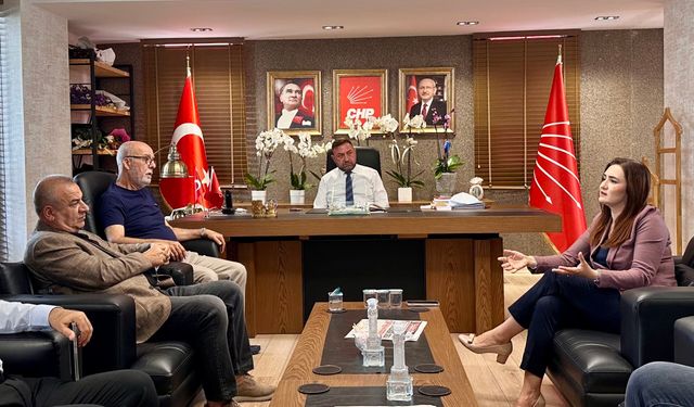 Kılıç'tan Gümrükçü'ye ziyaret: CHP'nin yönünü örgütü belirler!