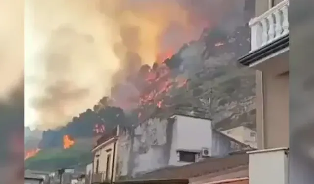 İtalya'da orman yangınları can aldı: 1 itfaiyeci hayatını kaybetti
