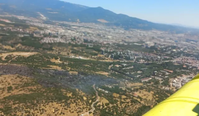 İzmir Bornova’daki yangın kontrol altına alındı