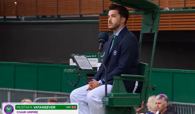 İzmirli Mustafa Vatansever, Wimbledon'da görev alan 5 Türk hakemden biri oldu