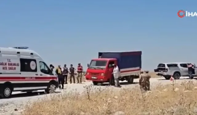 Kamyonette silahla vurulmuş halde bulundu